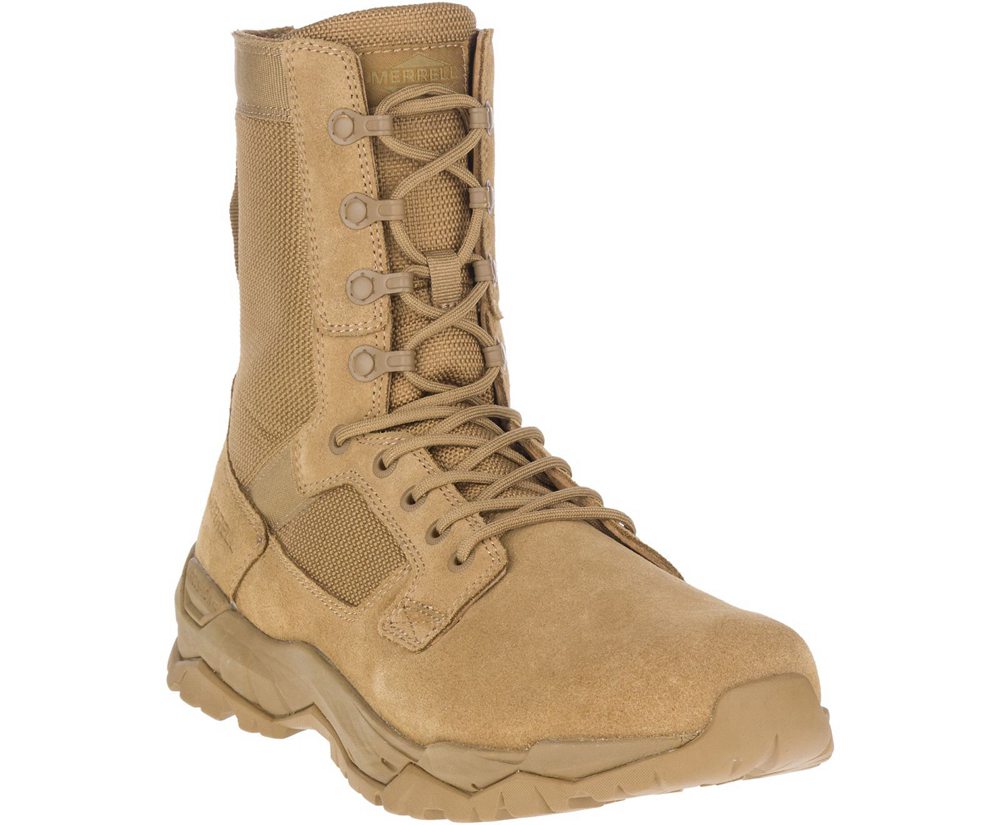 Kozaki Merrell Damskie Khaki - Mqc 2 Tactical Wide Width - 840173-YCS